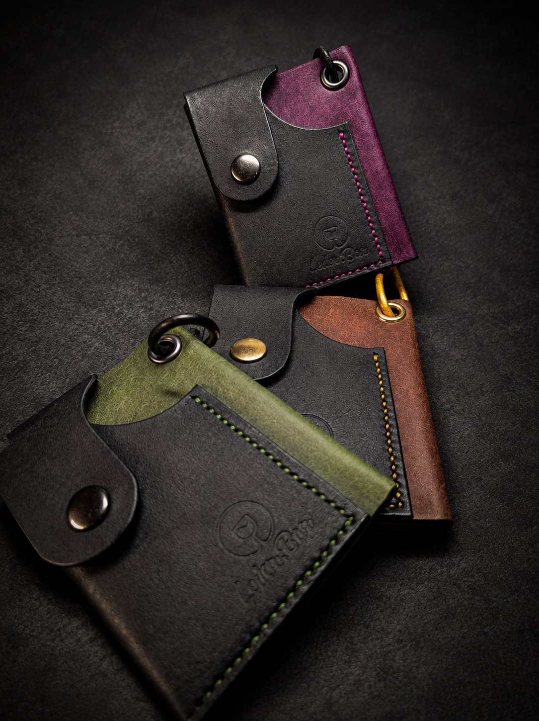 Aviator – Handgefertigtes Minimalistisches-Lederportemonnaie