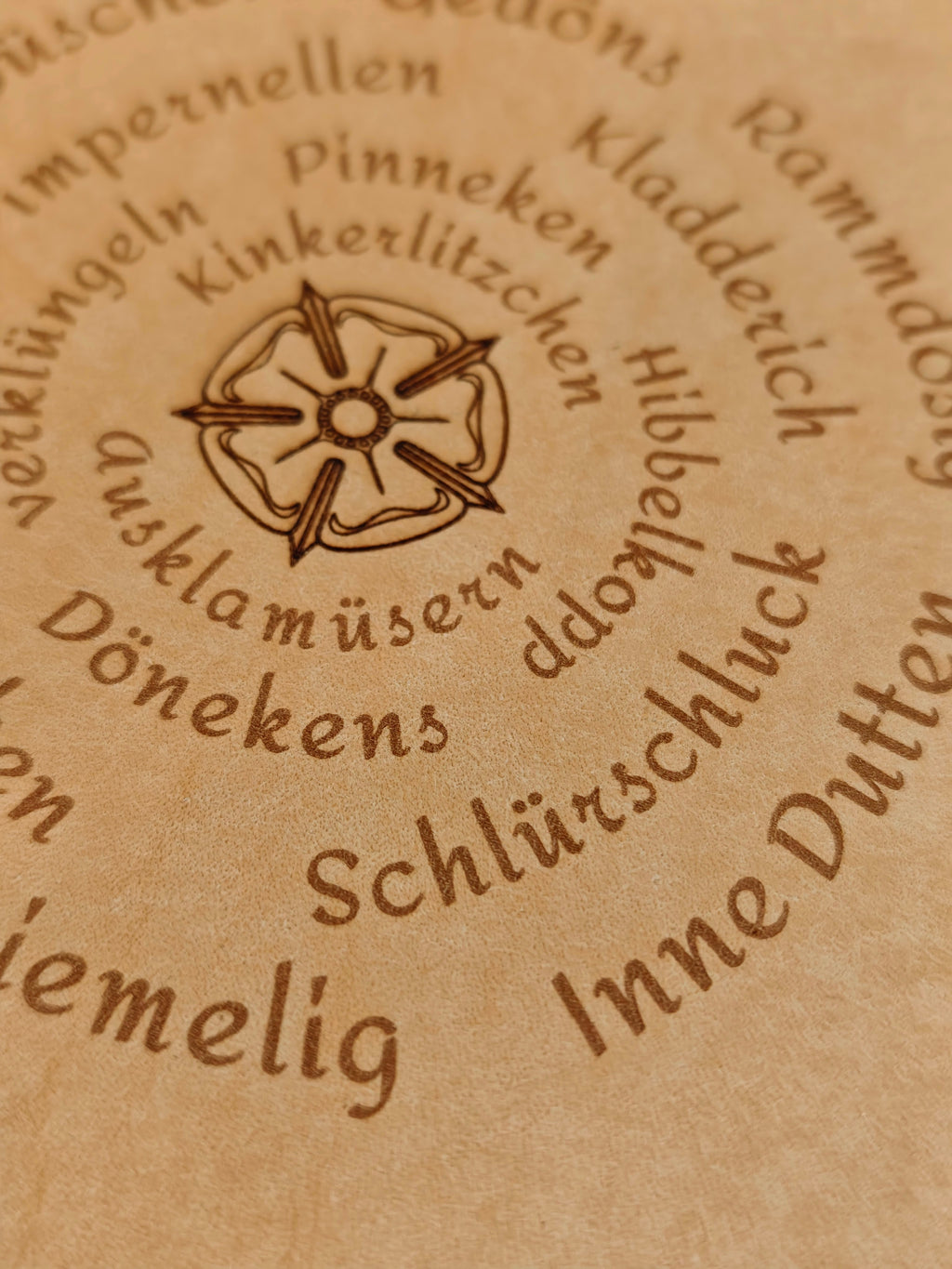 Handgefertigte Leder-Notizbuchhülle DIN A5 - Lipper