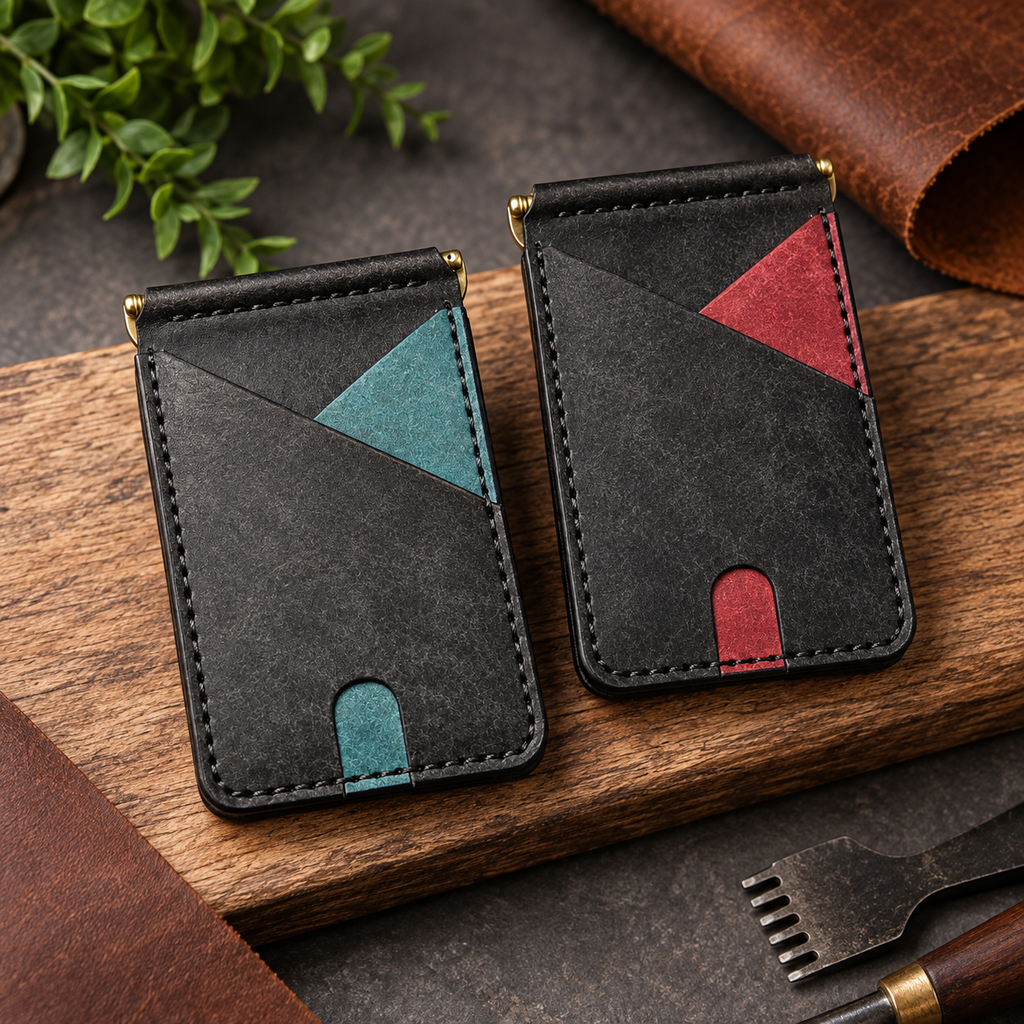 Slim Wallet „Nero“ aus italienischem Pueblo-Leder