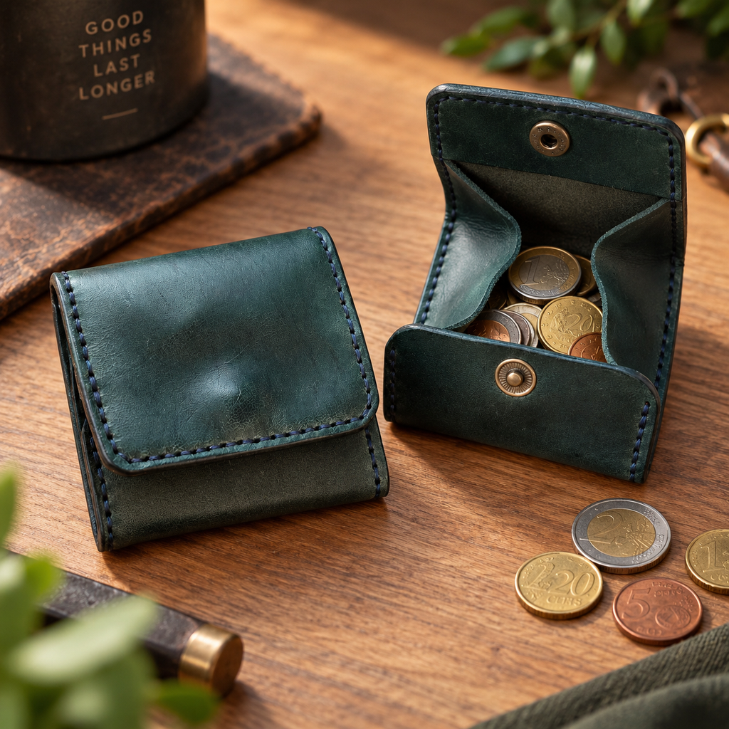 Pieno Coin Wallet aus italienischem Leder